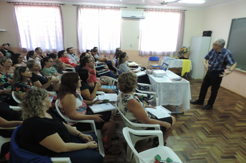 Foto - Prefeito participa de reuniões de abertura do ano letivo na EMP, EMEI E CEPIB