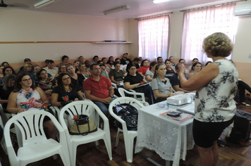 Foto - Prefeito participa de reuniões de abertura do ano letivo na EMP, EMEI E CEPIB