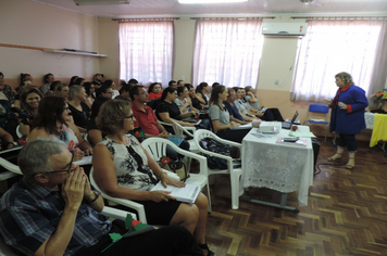 Foto - Prefeito participa de reuniões de abertura do ano letivo na EMP, EMEI E CEPIB