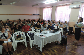 Foto - Prefeito participa de reuniões de abertura do ano letivo na EMP, EMEI E CEPIB