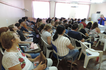 Foto - Prefeito participa de reuniões de abertura do ano letivo na EMP, EMEI E CEPIB