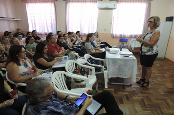 Foto - Prefeito participa de reuniões de abertura do ano letivo na EMP, EMEI E CEPIB