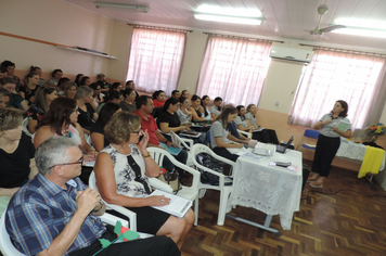 Foto - Prefeito participa de reuniões de abertura do ano letivo na EMP, EMEI E CEPIB