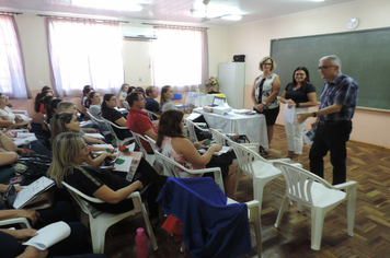 Foto - Prefeito participa de reuniões de abertura do ano letivo na EMP, EMEI E CEPIB