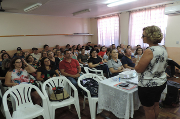 Foto - Prefeito participa de reuniões de abertura do ano letivo na EMP, EMEI E CEPIB