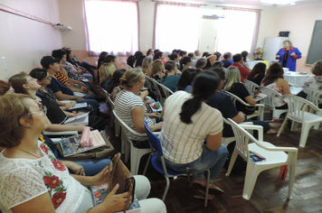 Foto - Prefeito participa de reuniões de abertura do ano letivo na EMP, EMEI E CEPIB