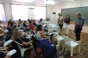 Foto - Prefeito participa de reuniões de abertura do ano letivo na EMP, EMEI E CEPIB