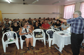 Foto - Prefeito participa de reuniões de abertura do ano letivo na EMP, EMEI E CEPIB