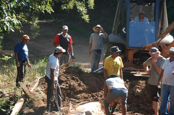 Foto - Reconstrução da Ponte da Linha Pedreira