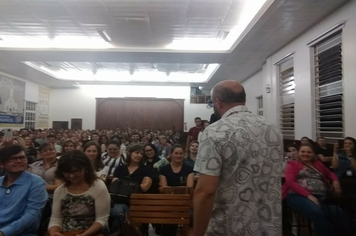 Foto - Representantes da administração municipal de Pejuçara vão a encontro com Carpinejar em Panambi