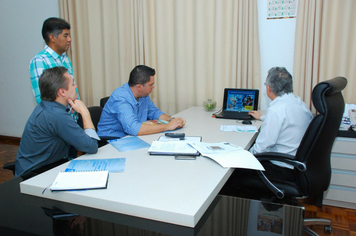 Foto - Reunião com Claudiomiro Reis/SEBRAE