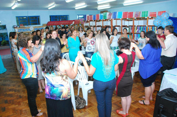 Foto - SMEC E PROFESSORES DA ESCOLA MUNICIPAL