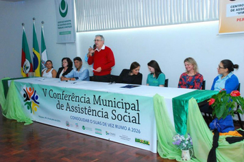 Foto - V CONFERÊNCIA_Assistência Social