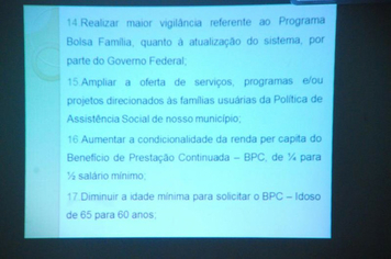 Foto - V CONFERÊNCIA_Assistência Social