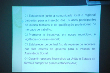 Foto - V CONFERÊNCIA_Assistência Social