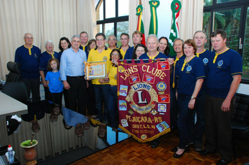 Foto - visita GOVERNADOR DO LIONS