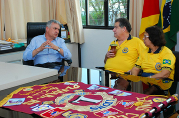 Foto - visita GOVERNADOR DO LIONS