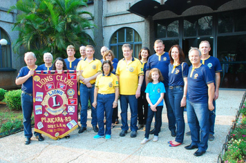 Foto - visita GOVERNADOR DO LIONS