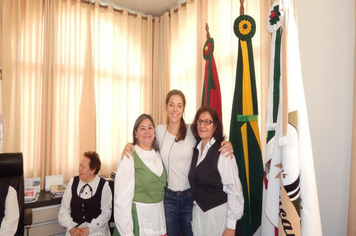 Foto - Visita professora Chiara Menorello