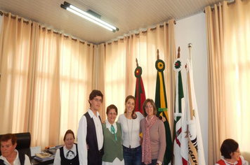 Foto - Visita professora Chiara Menorello