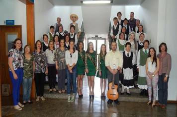 Foto - Visita professora Chiara Menorello