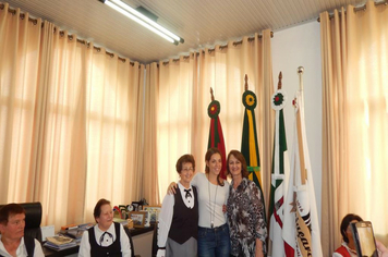 Foto - Visita professora Chiara Menorello