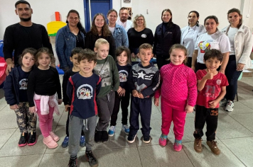 Prefeitura de Pejuçara realiza ações do Programa Saúde na Escola (PSE) na EMEI Maria Schuster
