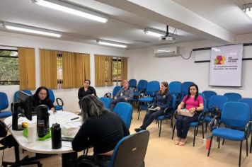 Reunião na 17ª Coordenadoria Regional de Saúde