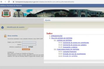 Portal do cidadão facilita acesso de usuários a serviços do município