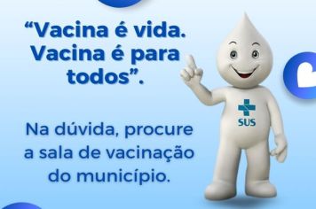 Vacinar é proteção!