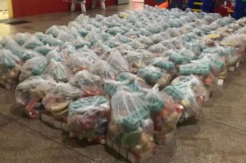 Administração Municipal totaliza cinco kits de alimentos distribuídos aos alunos da rede municipal de ensino