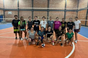 Retorno das aulas de vôlei