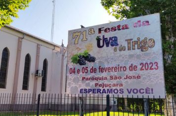 FESTA DA UVA E DO TRIGO DE PEJUÇARA ESTÁ CONFIRMADA