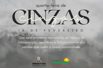  Quarta-feira de Cinzas l 18 de fevereiro
