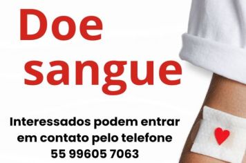 Saúde| Seja doador (a) de sangue!