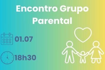 Grupo Parental terá encontro dia 1º de julho