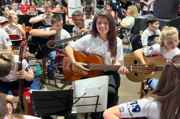 Alunos do Projeto Música para Todos realizam apresentação em Panambi