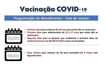 VACINAÇÃO CONTRA A COVID-19