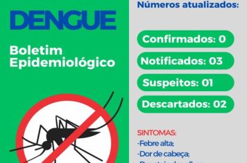 Confira o boletim dengue