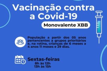Confira a vacinação contra a Covid-19!
