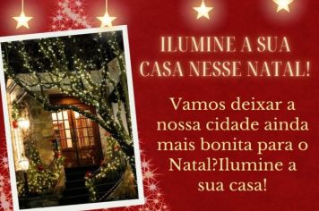 Ilumine a sua casa nesse Natal!