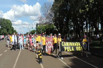 SMS e Lions promovem caminhada pela vida vencendo o diabetes em Pejuçara 