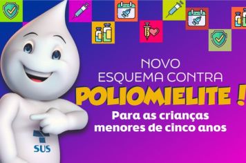 Atualização no esquema vacinal contra a Poliomielite