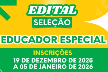 Processo Seletivo para Educador Especial
