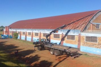 Obras do Ginásio Municipal de Esportes