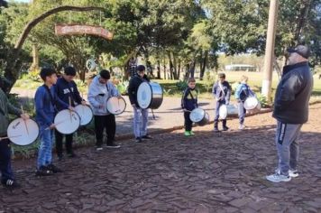 Ensaio de hoje da Banda Marcial!