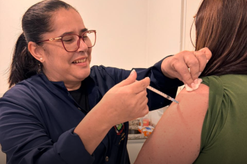 Vacinação contra a gripe continua avançando em Pejuçara