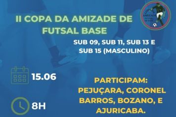 II Copa da amizade de FUTSAL base
