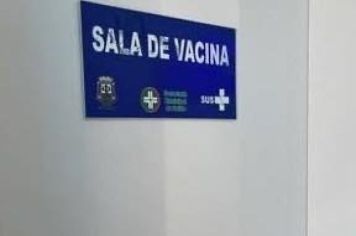 Secretaria de Saúde informa novo horário de funcionamento da Sala de Vacinação 