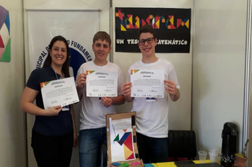 Alunos da Emef Pejuçara participam da Feira de Matemática da Unijuí